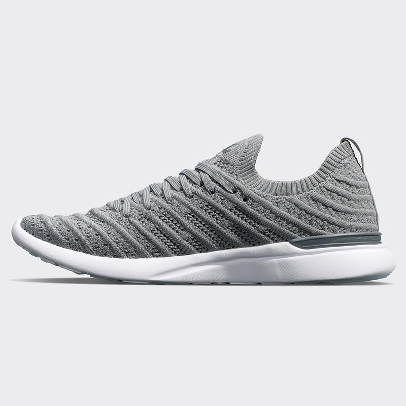 Men's TechLoom Wave Smoke / Black / White view 2