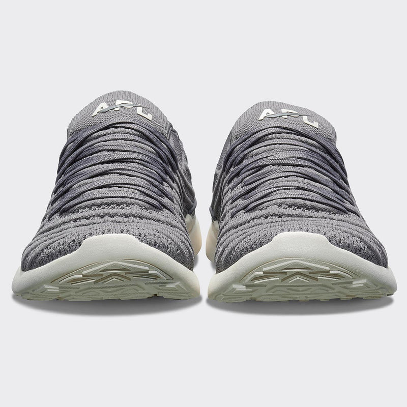 Men's TechLoom Wave Smoke / Ivory view 4
