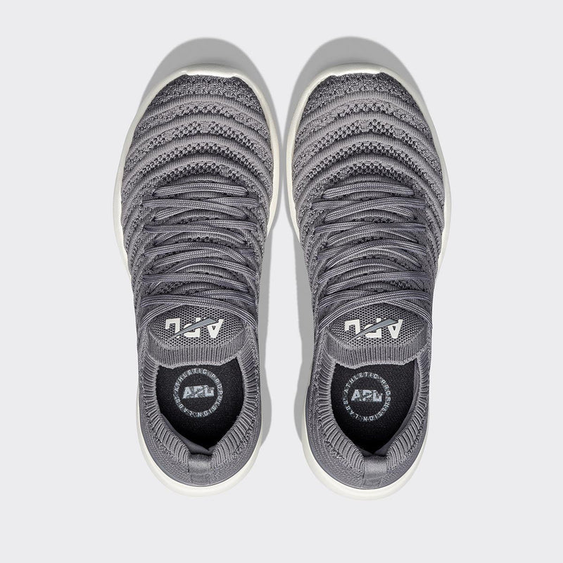 Men's TechLoom Wave Smoke / Ivory view 5