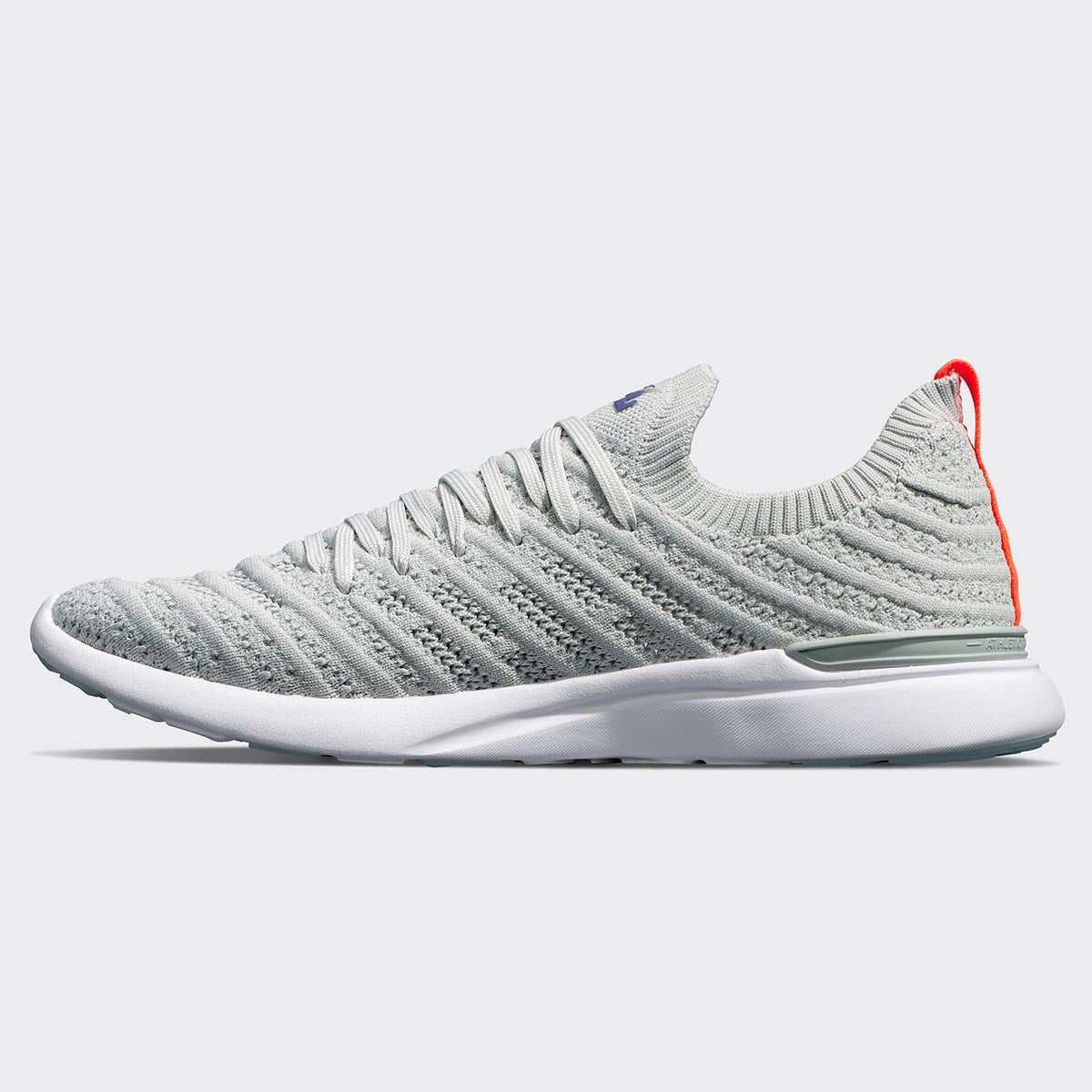 Women's TechLoom Wave Steel Grey / Impulse Red / Blue Haze view 2
