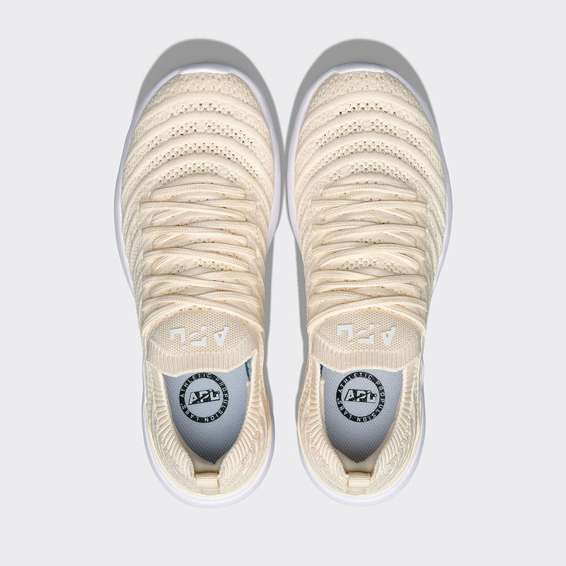 Men's TechLoom Wave Vanilla / Pristine / Melange view 5