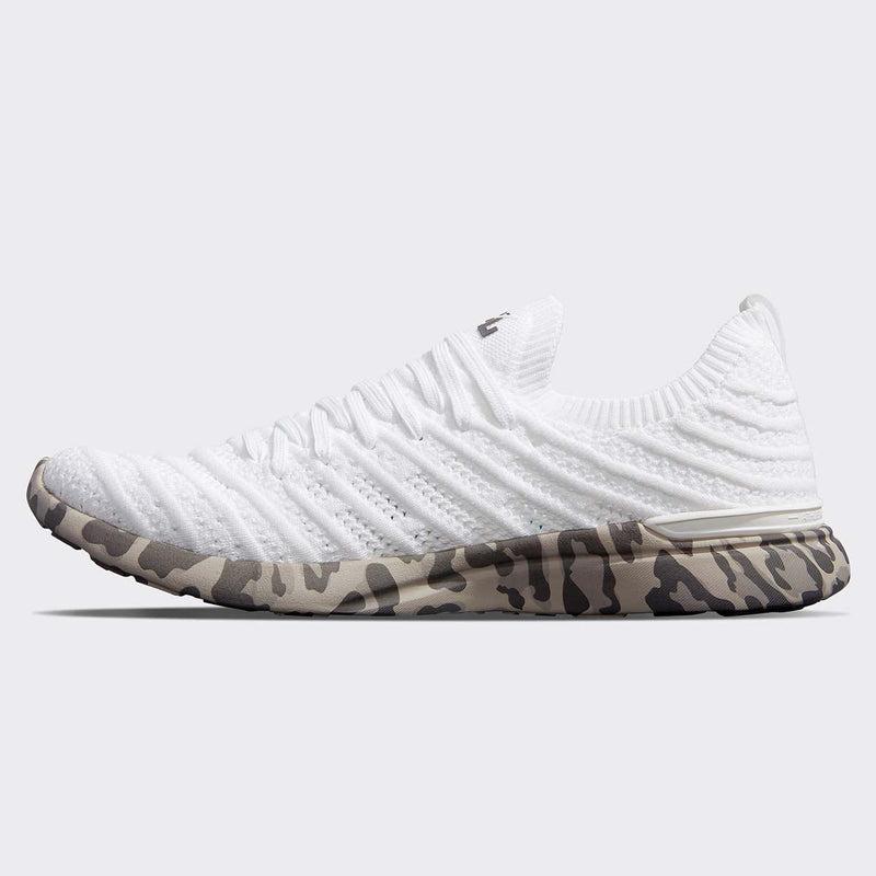 Women's TechLoom Wave White / Asteroid / Leopard view 2