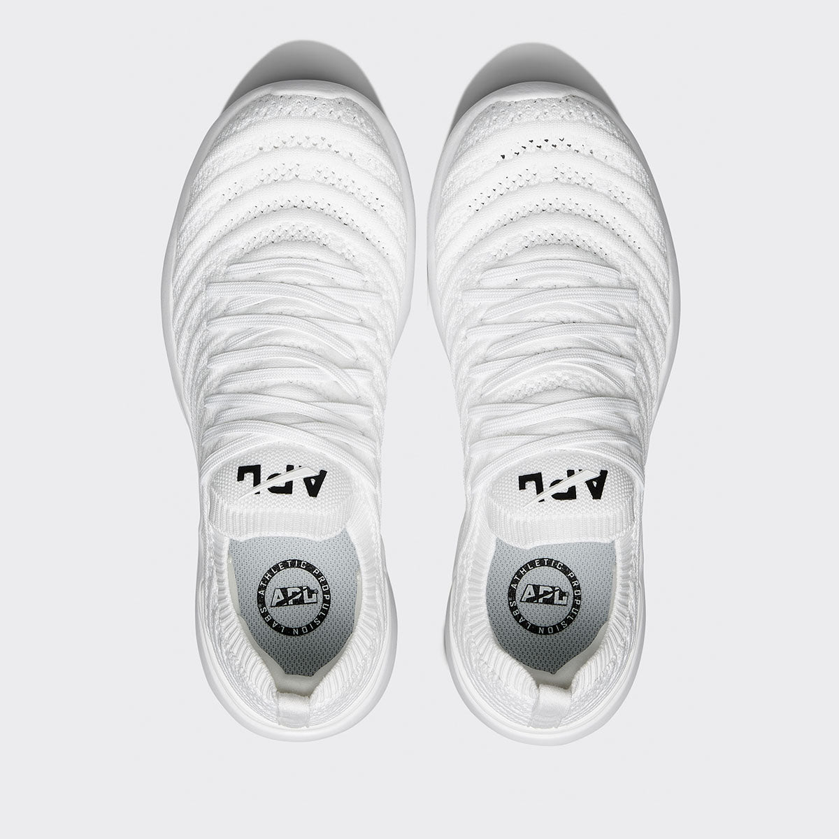 Men's TechLoom Wave White / Black / Gum view 5
