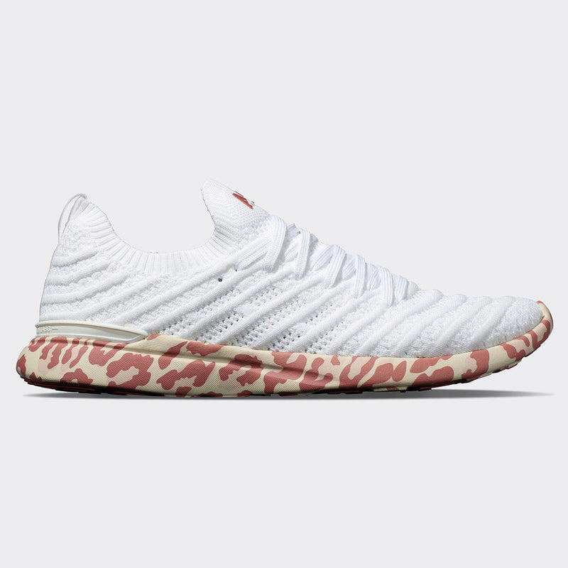 Women's TechLoom Wave White / Cedar / Leopard view 1