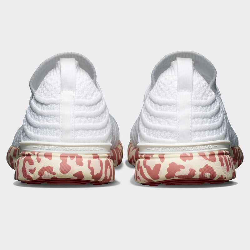Women's TechLoom Wave White / Cedar / Leopard view 3