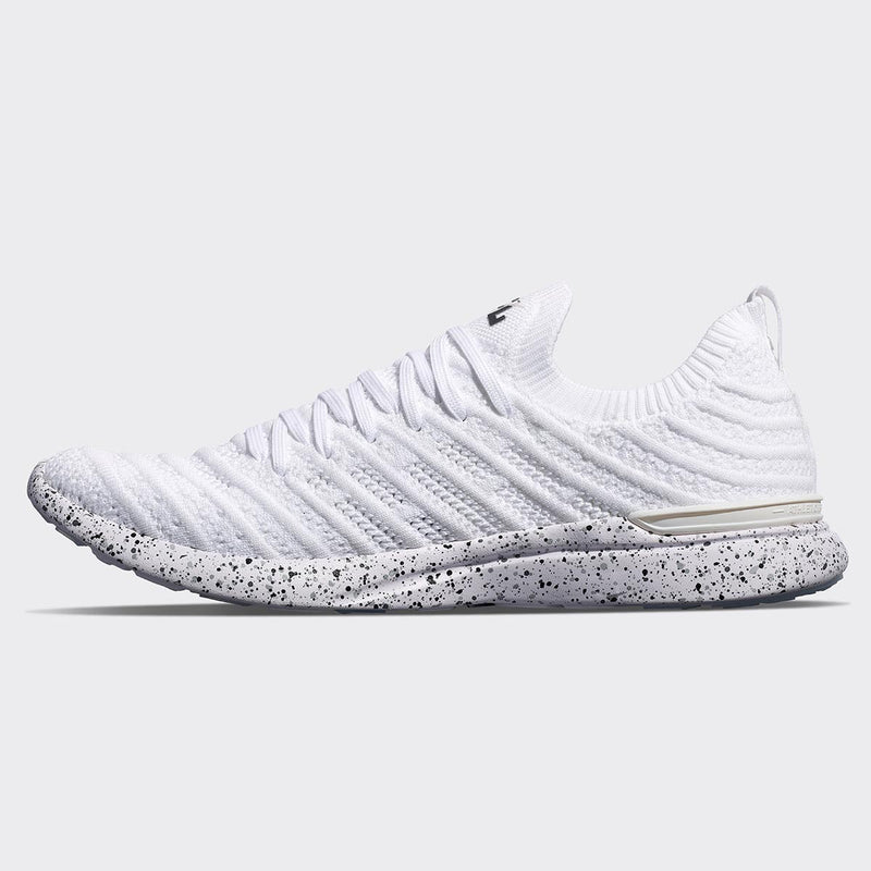 Men's TechLoom Wave White / Grey / Speckle view 2