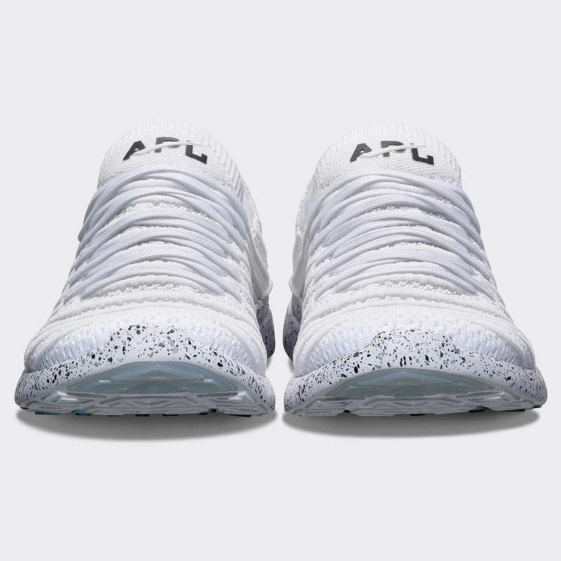 Women's TechLoom Wave White / Grey / Speckle view 4