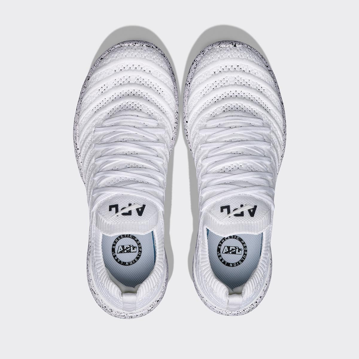 Men's TechLoom Wave White / Grey / Speckle view 5