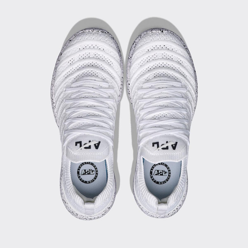 Men's TechLoom Wave White / Grey / Speckle view 5