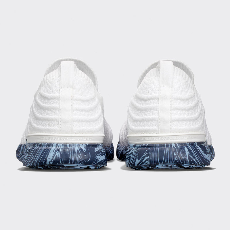 Women's TechLoom Wave White / Ice Blue / Marble view 3