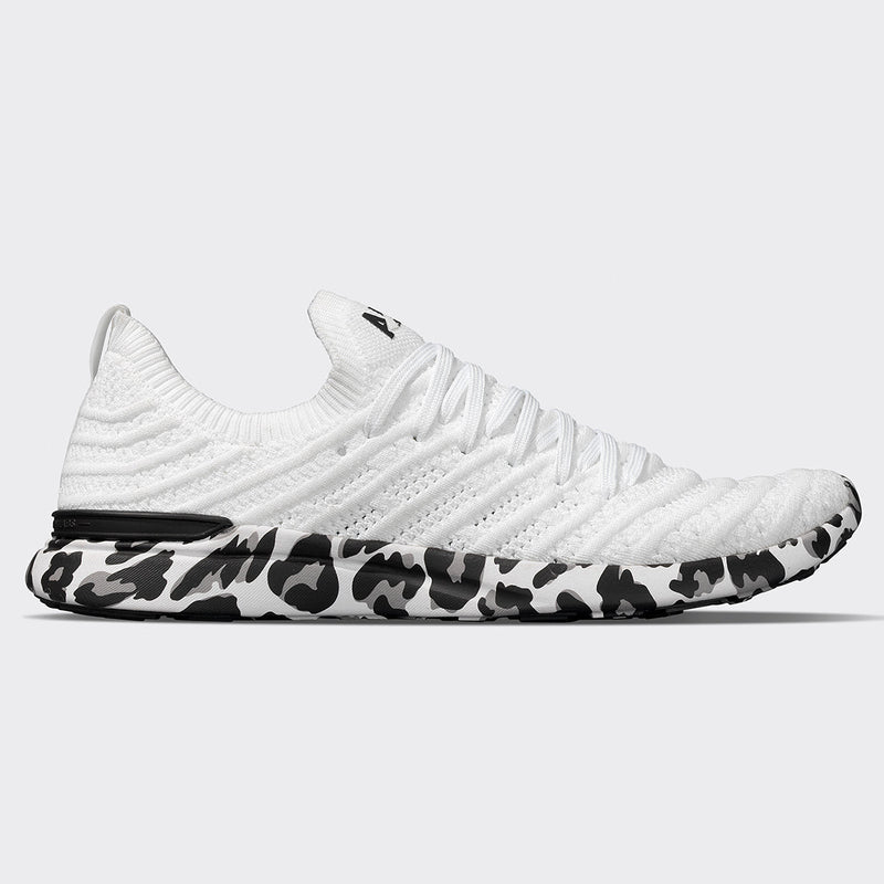 Women's TechLoom Wave White / Leopard view 1