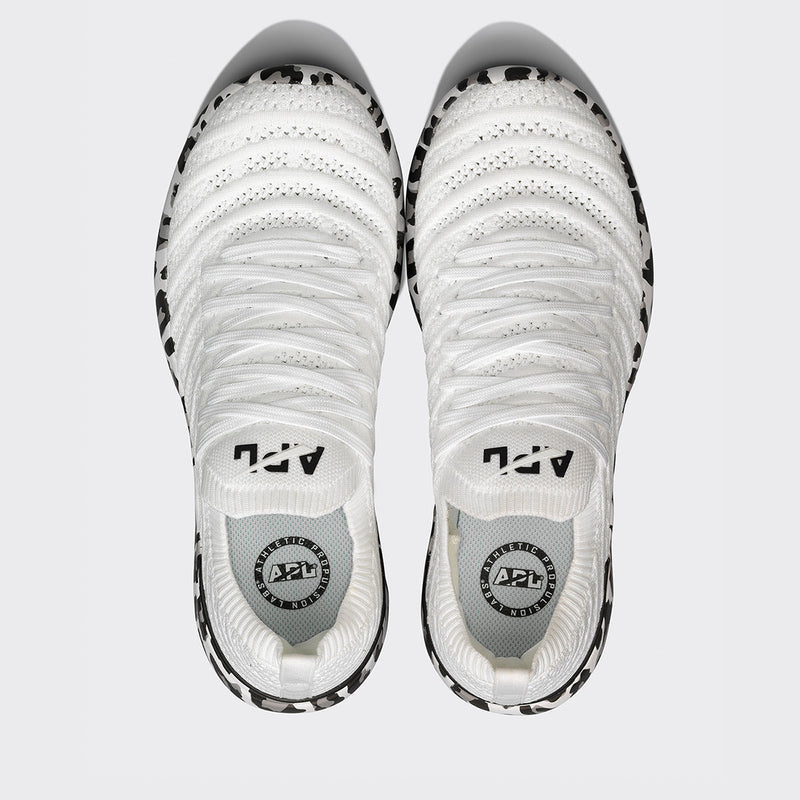 Men's TechLoom Wave White / Leopard view 5
