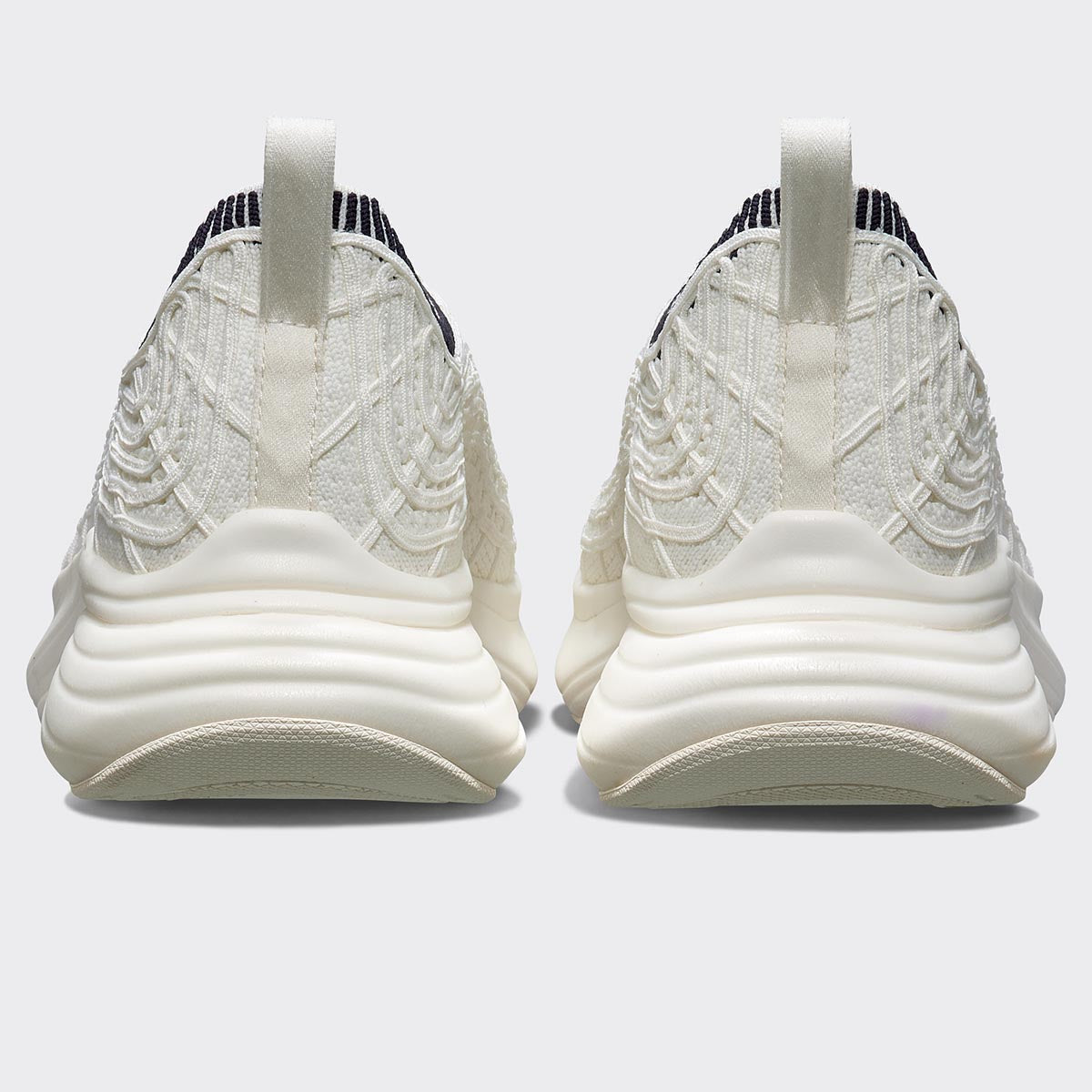 Men's TechLoom Zipline Ivory / Midnight / Ribbed view 3