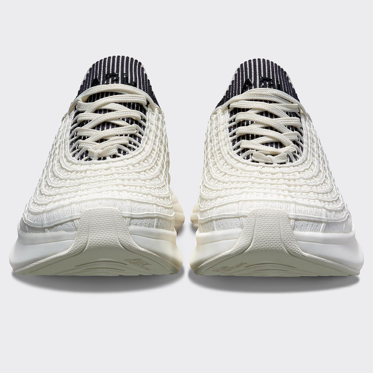 Men's TechLoom Zipline Ivory / Midnight / Ribbed view 4