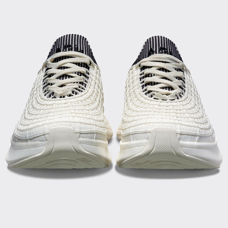 Men's TechLoom Zipline Ivory / Midnight / Ribbed view 4