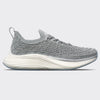 Women's TechLoom Zipline Metallic Silver / White