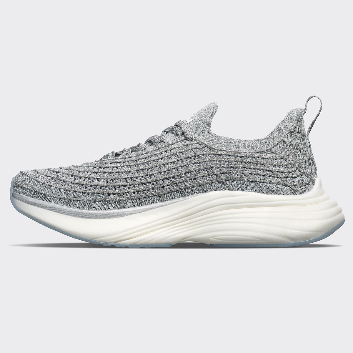 Men's TechLoom Zipline Metallic Silver / White view 2