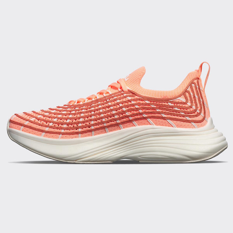 Men's TechLoom Zipline Neon Peach / Terracotta / Ivory view 2