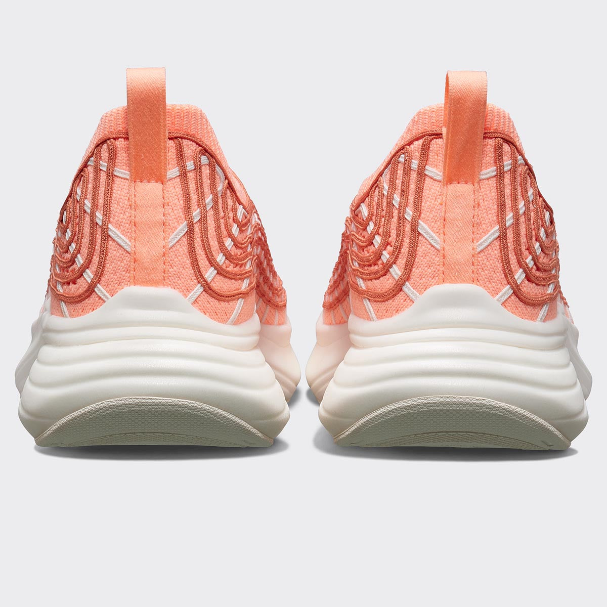 Men's TechLoom Zipline Neon Peach / Terracotta / Ivory view 3