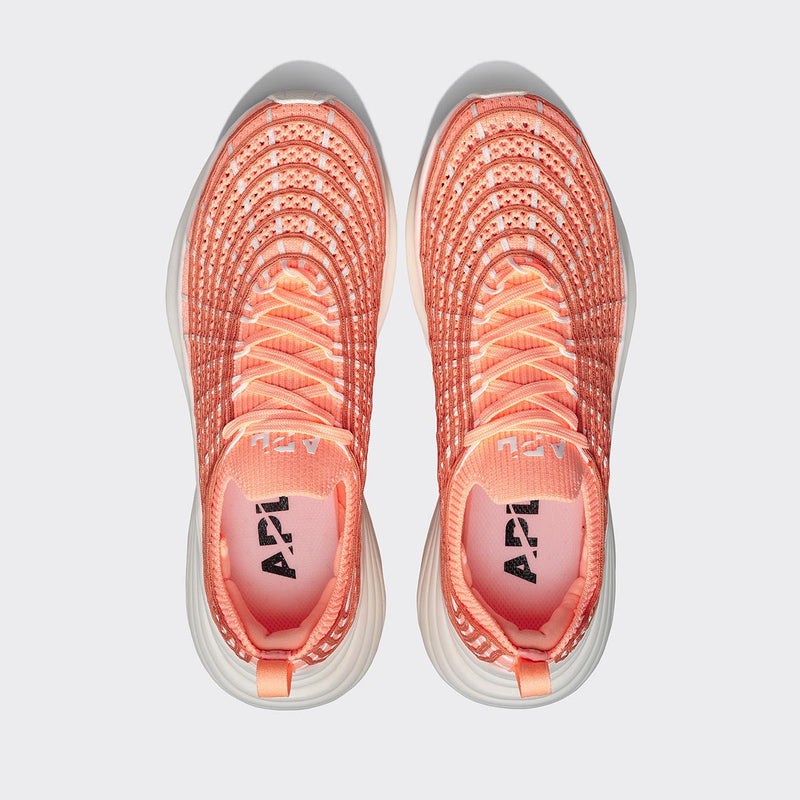 Men's TechLoom Zipline Neon Peach / Terracotta / Ivory view 5