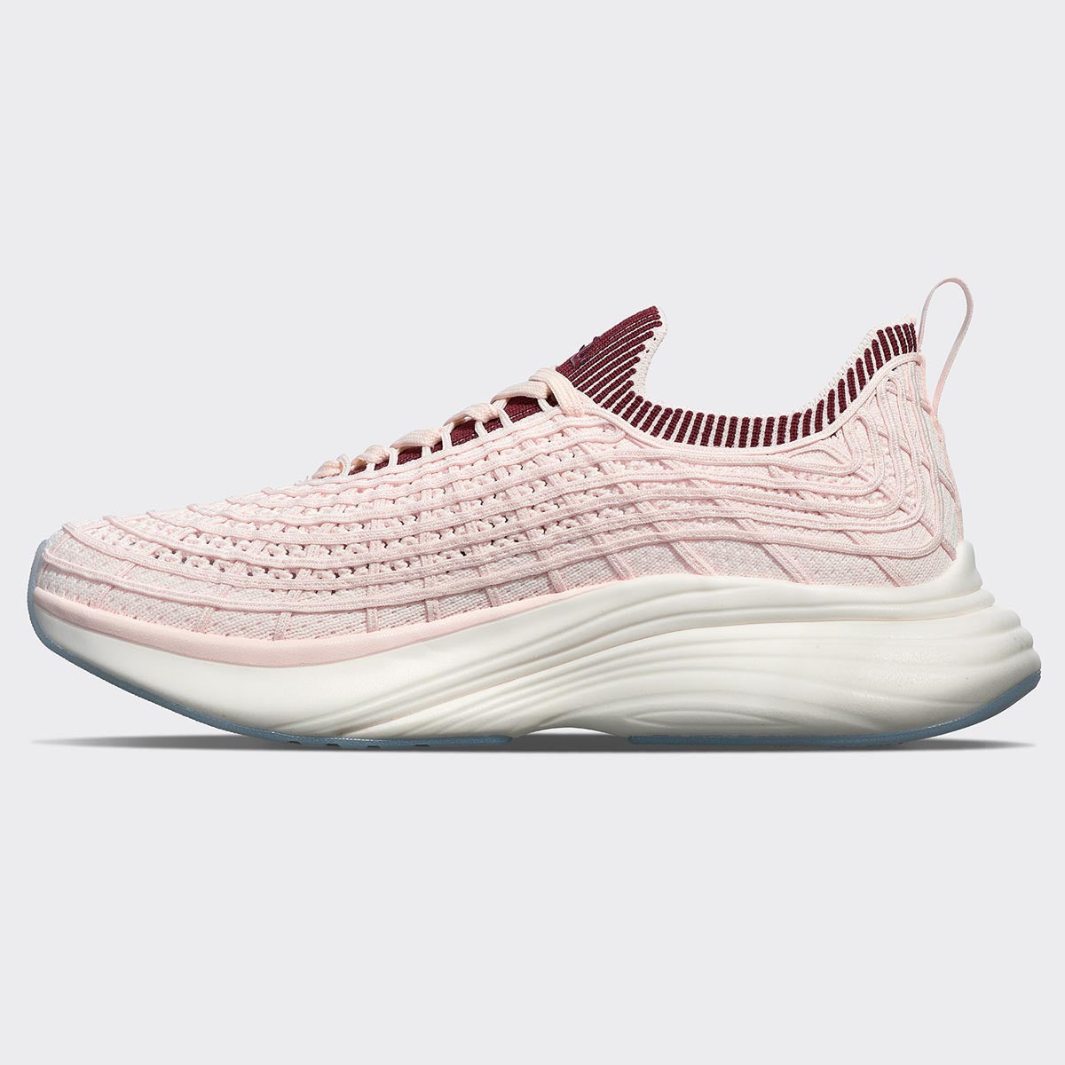 Men's TechLoom Zipline Sea Salt / Burgundy / Ribbed view 2