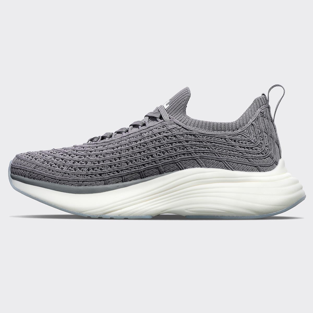 Women's TechLoom Zipline Smoke / White view 2