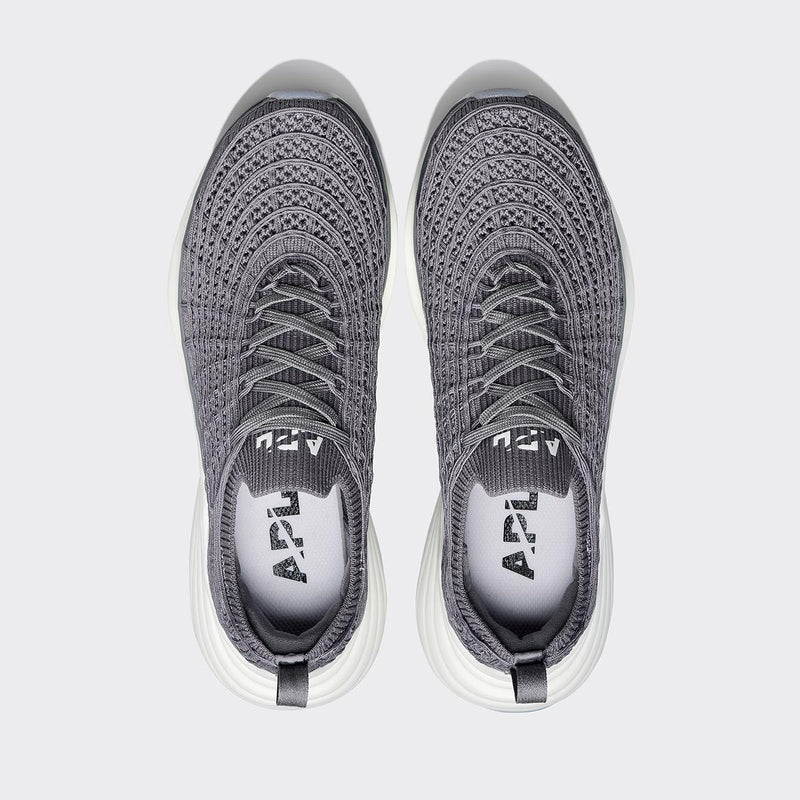 Men's TechLoom Zipline Smoke / White view 5