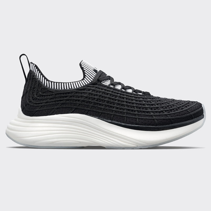 Men's TechLoom Zipline Black / White / Ribbed view 1