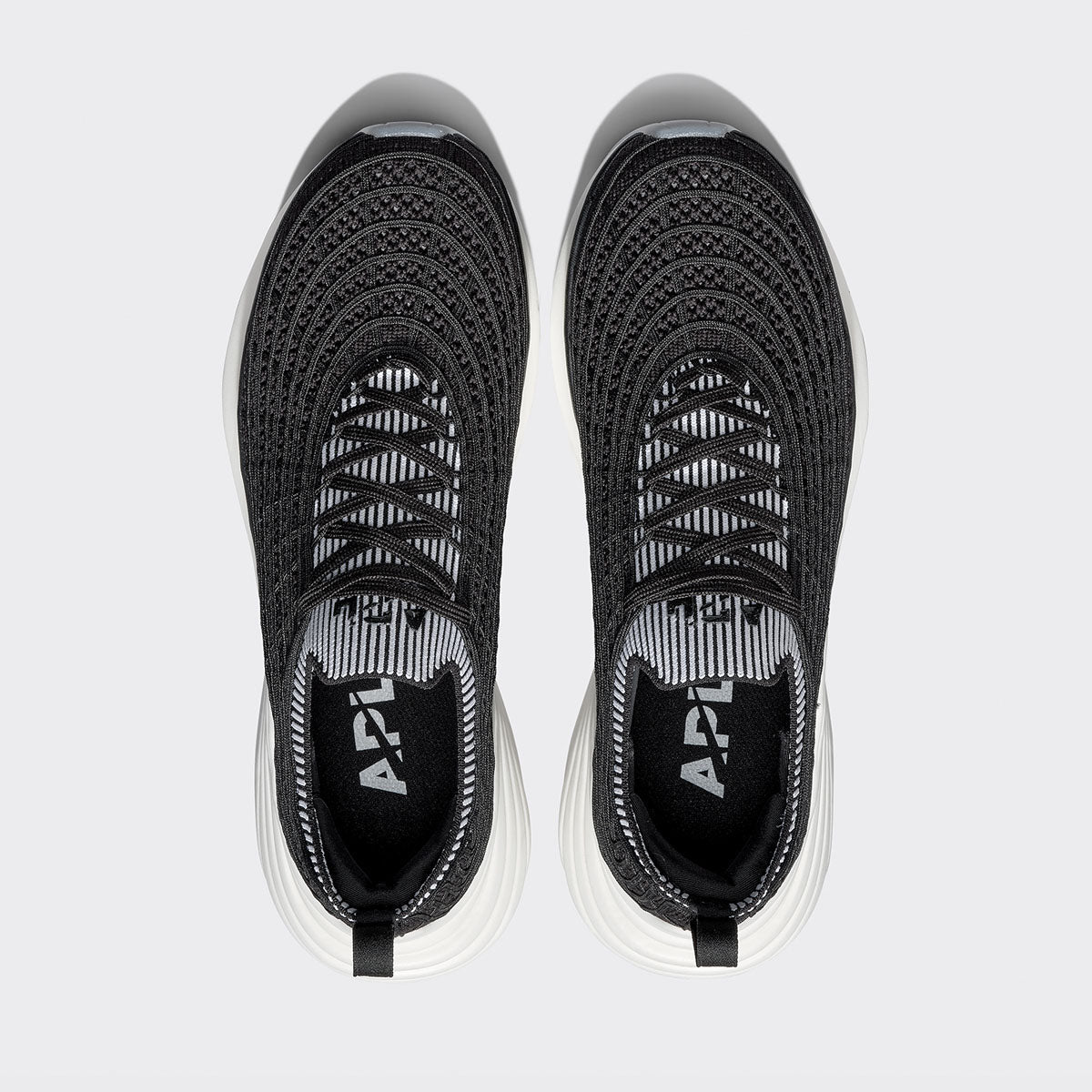 Women's TechLoom Zipline Black / White / Ribbed view 5