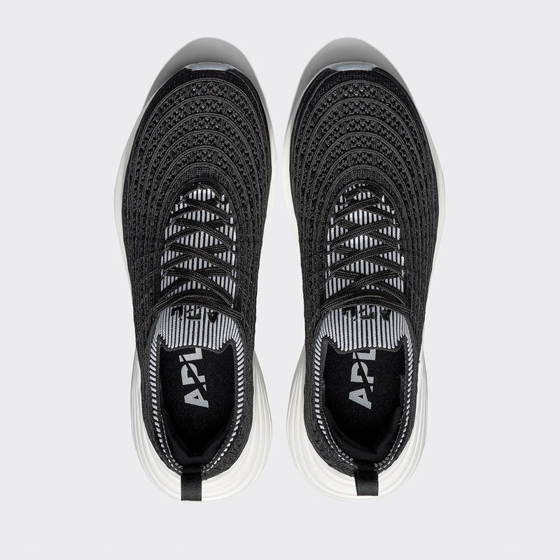 Men's TechLoom Zipline Black / White / Ribbed view 5