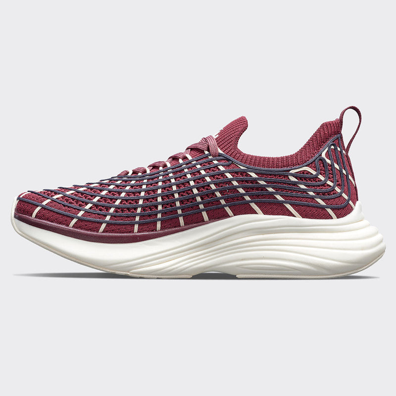 Men's TechLoom Zipline Burgundy / Midnight / Pristine view 2