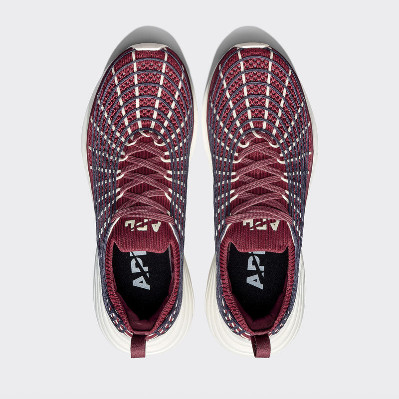 Women's TechLoom Zipline Burgundy / Midnight / Pristine view 5