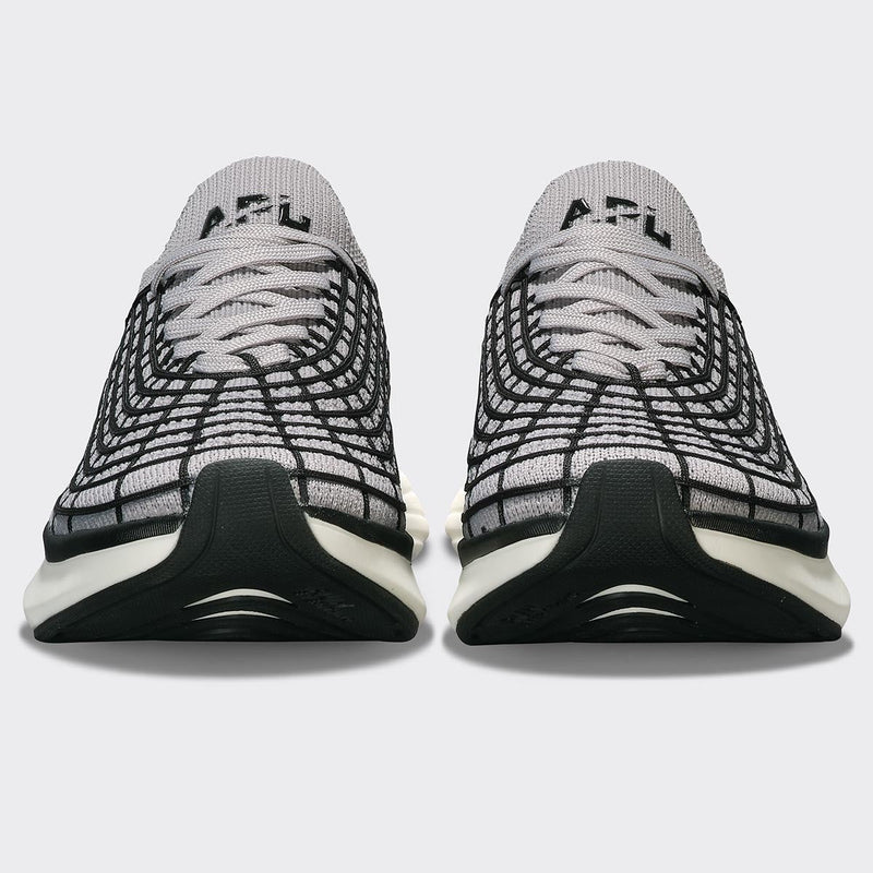 Men's TechLoom Zipline Cement / Black / White view 4