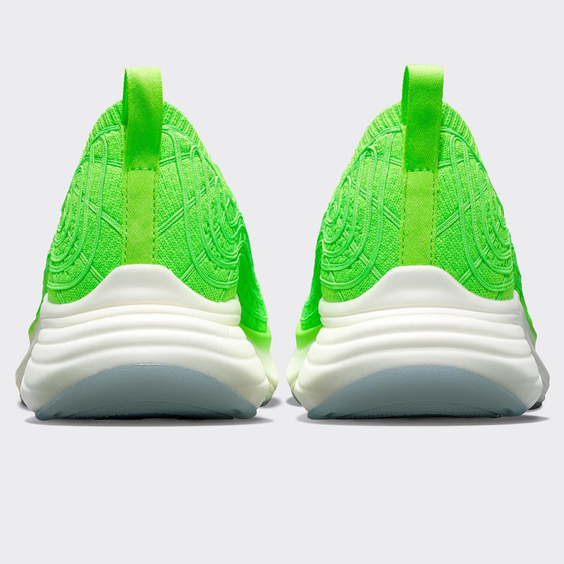 Women's TechLoom Zipline Green / Silver / White view 3