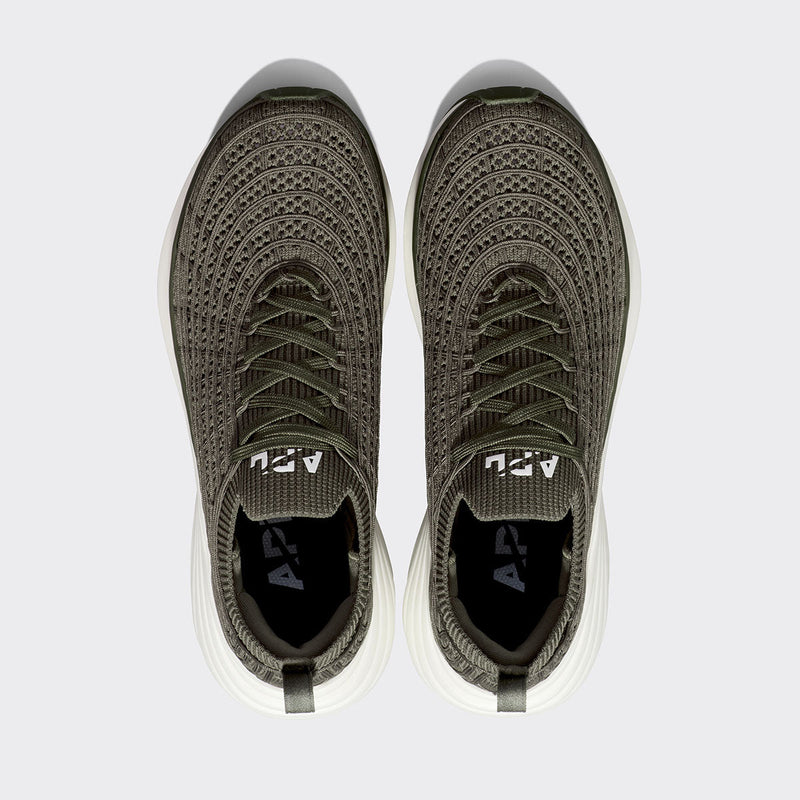 Men's TechLoom Zipline Fatigue / White view 5
