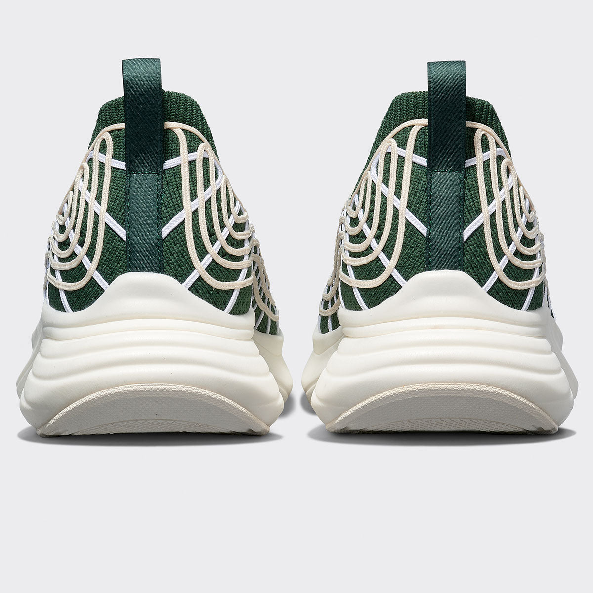 Men's TechLoom Zipline Great Green / White / Pristine view 3