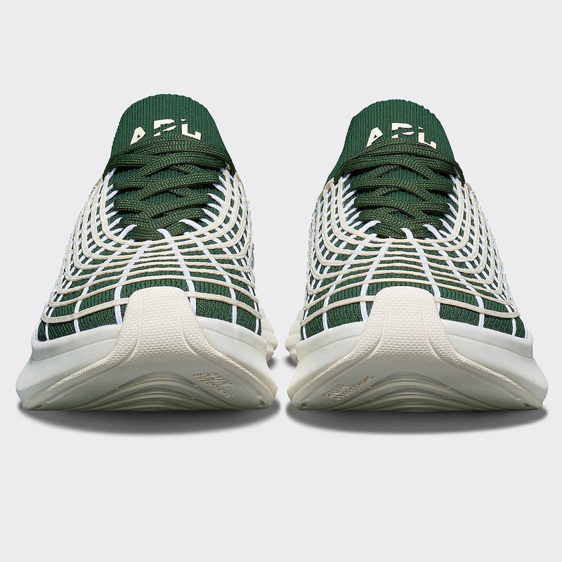 Men's TechLoom Zipline Great Green / White / Pristine view 4