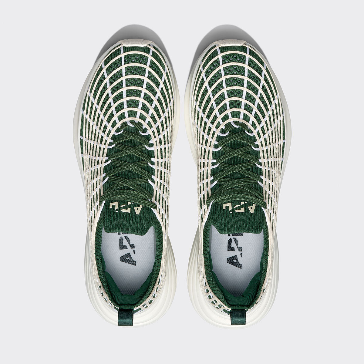 Men's TechLoom Zipline Great Green / White / Pristine view 5