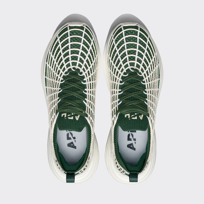 Men's TechLoom Zipline Great Green / White / Pristine view 5