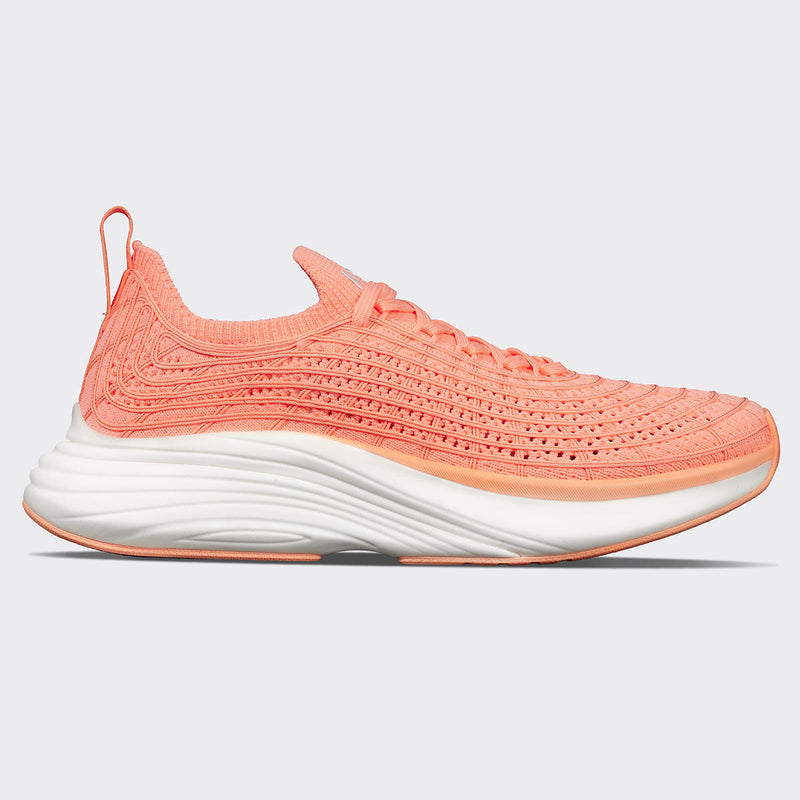 Men's TechLoom Zipline Neon Peach / White view 1