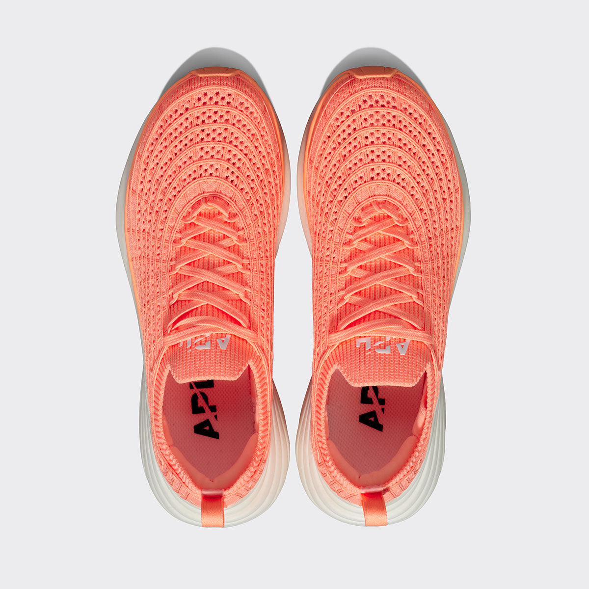 Men's TechLoom Zipline Neon Peach / White view 5