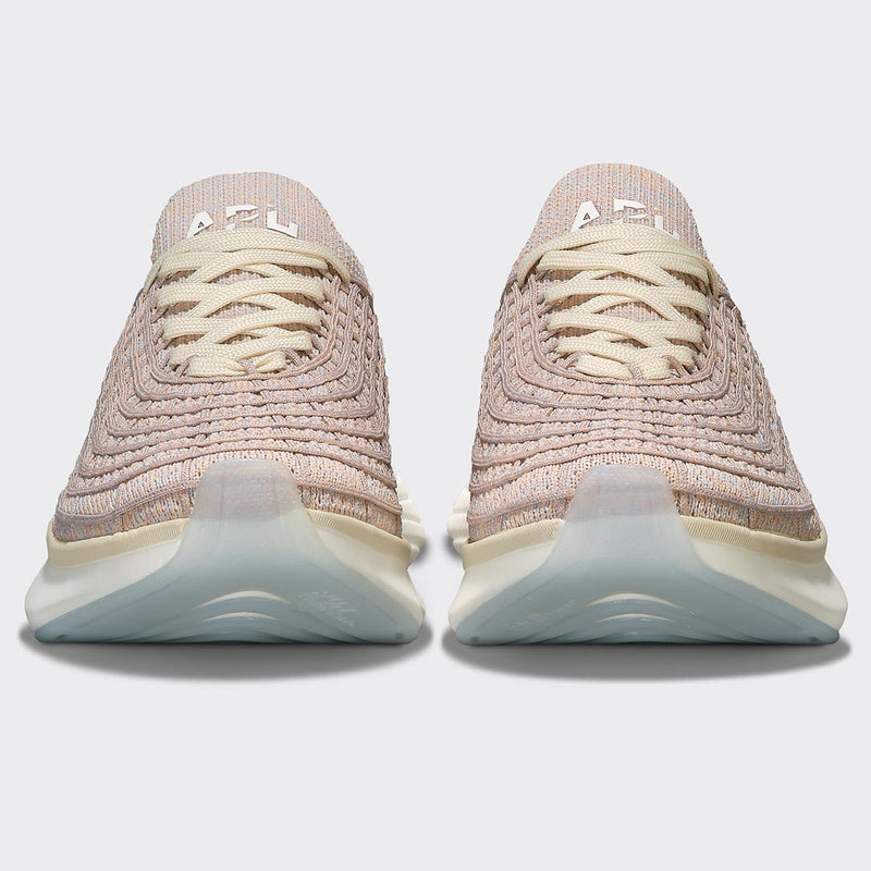 Women's TechLoom Zipline Pastel Melange / White view 4