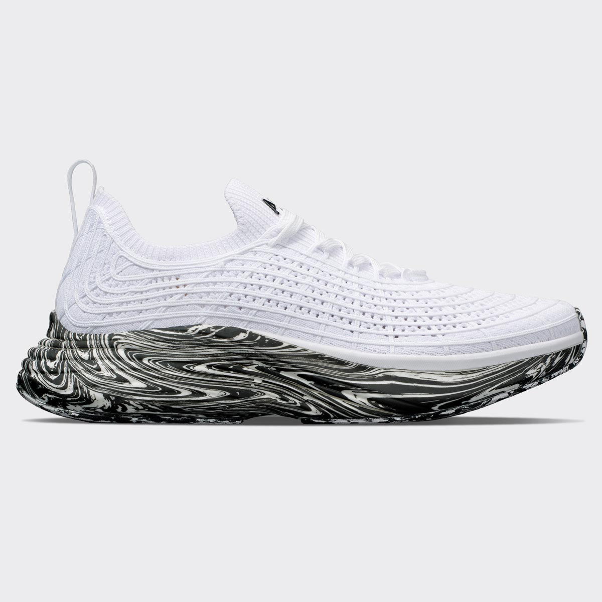 Men's TechLoom Zipline White / Black / Marble view 1