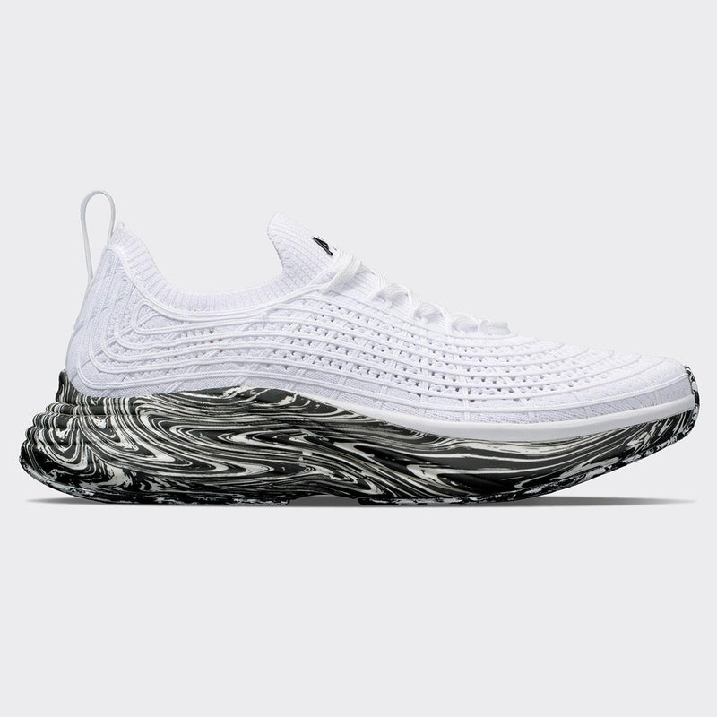Men's TechLoom Zipline White / Black / Marble view 1