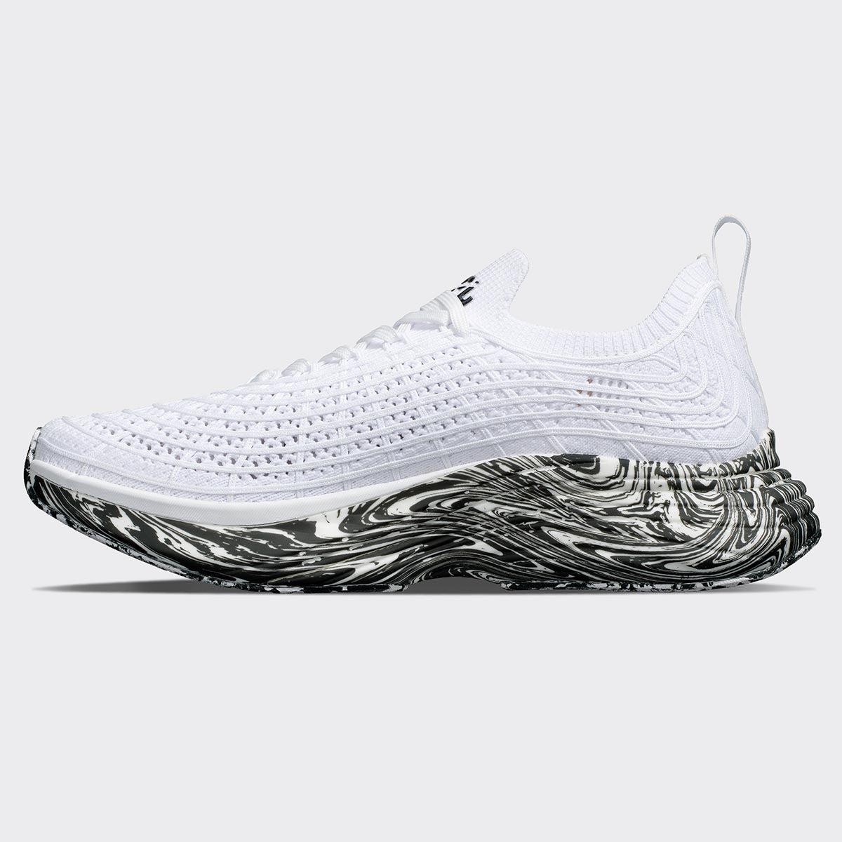 Men's TechLoom Zipline White / Black / Marble view 2