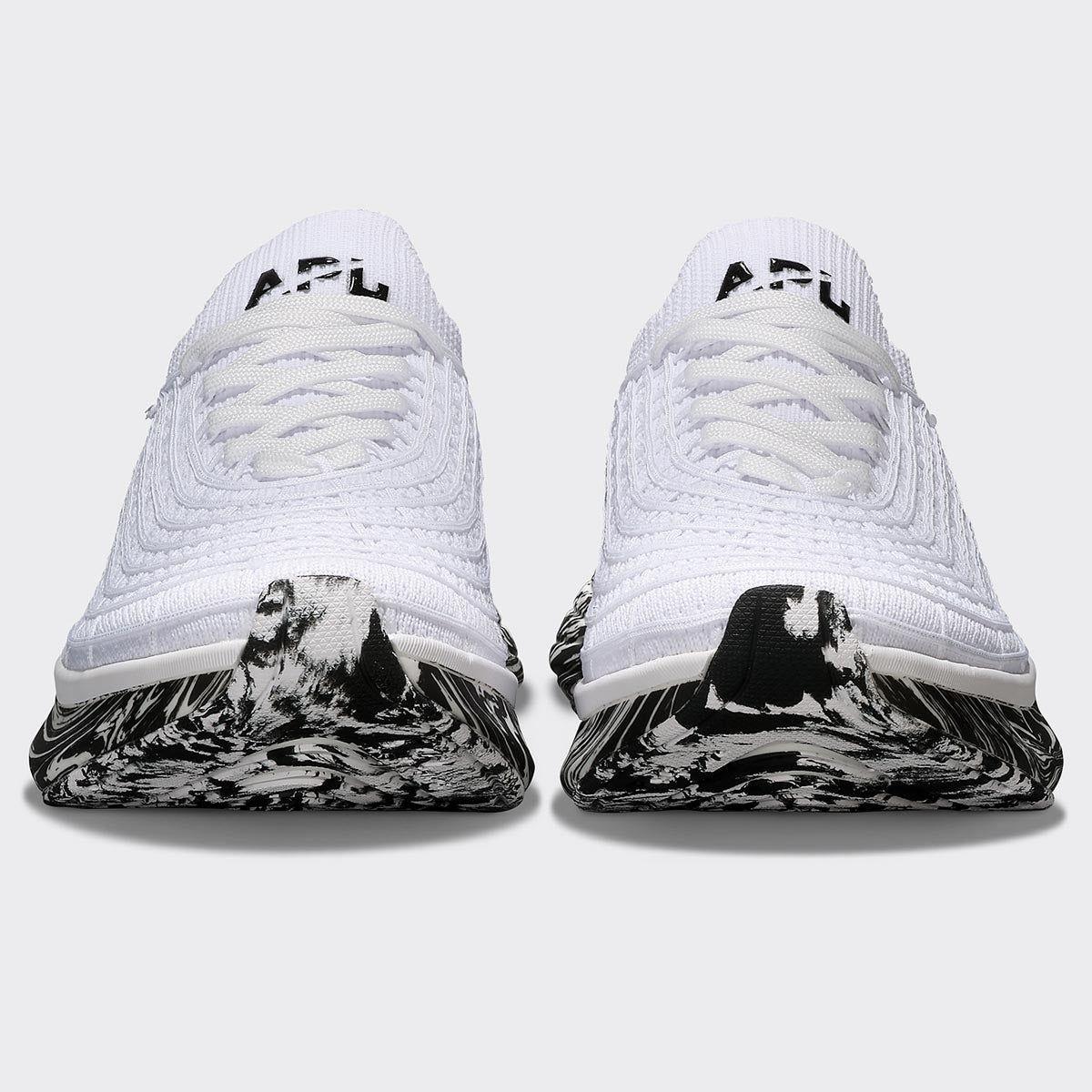 Men's TechLoom Zipline White / Black / Marble view 4
