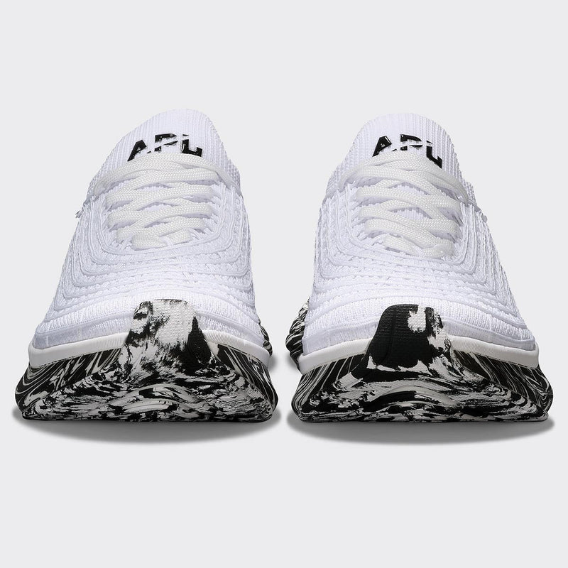 Women's TechLoom Zipline White / Black / Marble view 4