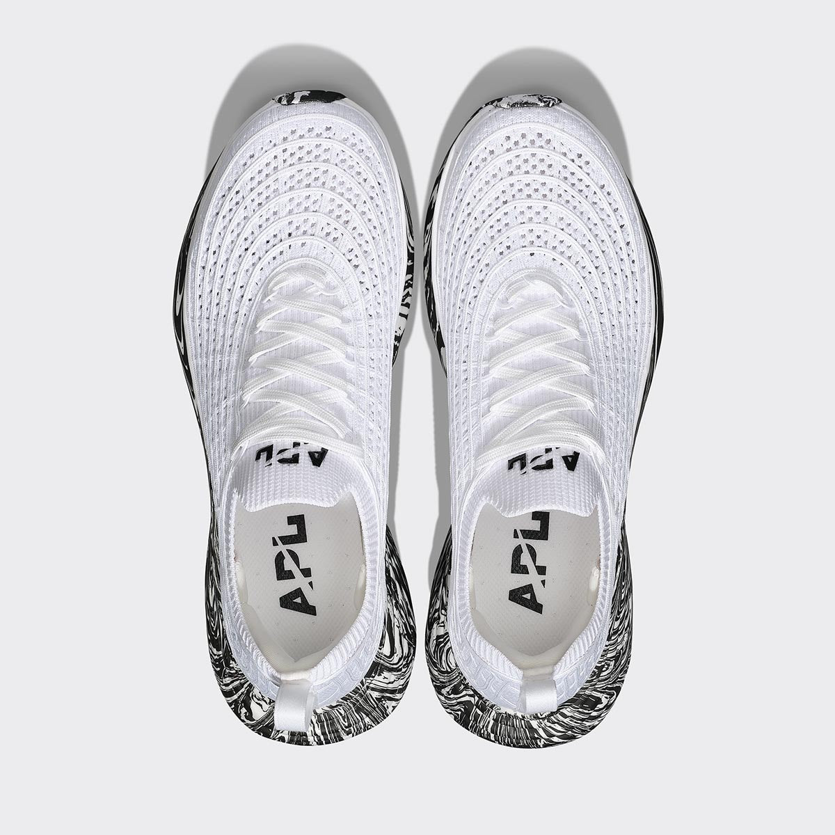 Men's TechLoom Zipline White / Black / Marble view 5