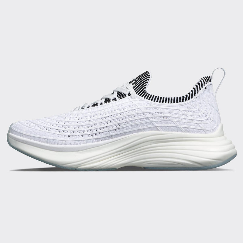 Women's TechLoom Zipline White / Black / White view 2