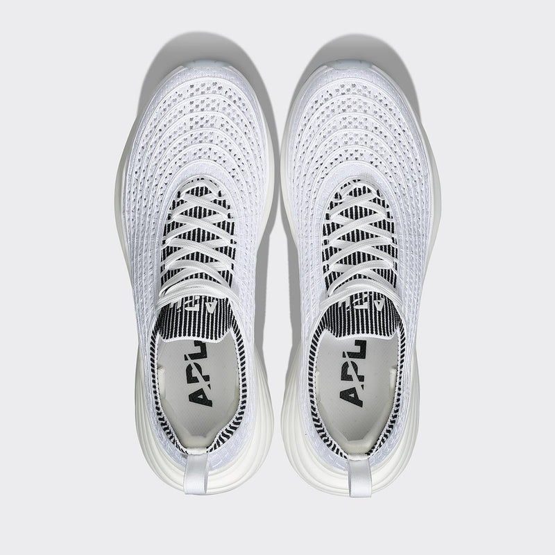 Men's TechLoom Zipline White / Black / White view 5